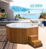 وان و جکوزی ریتون مدل اکسین (بدون پانل با دو موتور) - Image 2