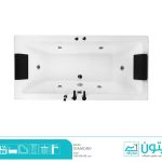وان و جکوزی ریتون مدل دیاموند