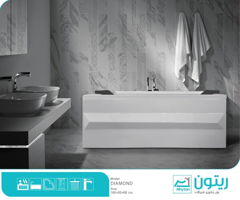 وان و جکوزی ریتون مدل دیاموند - Image 3