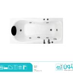 وان و جکوزی ریتون مدل ریو