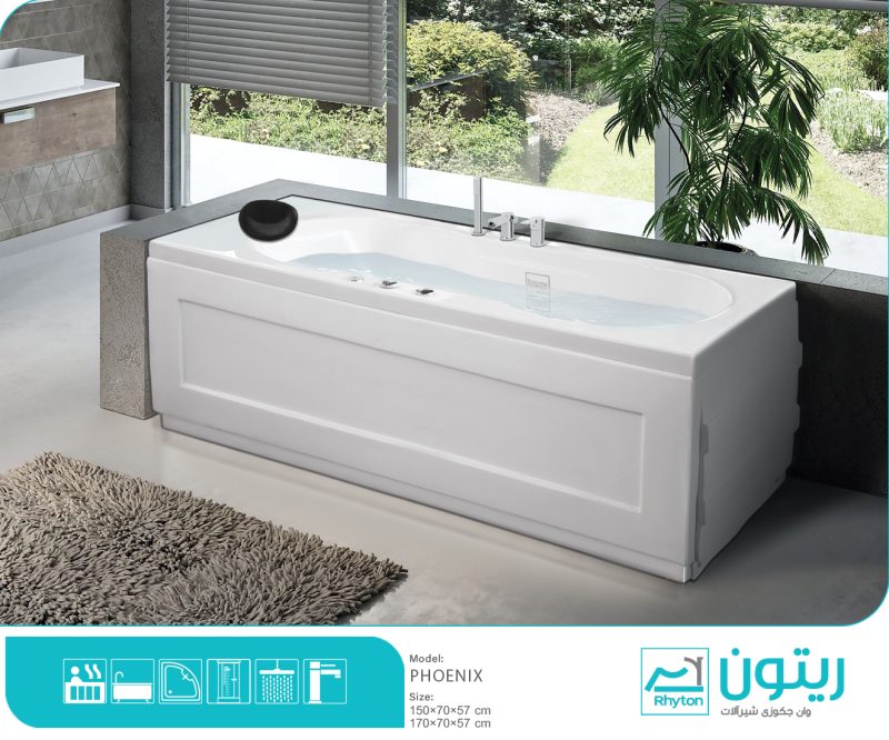 وان و جکوزی ریتون مدل فینیکس - Image 3