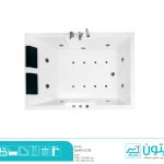 وان و جکوزی ریتون مدل مارون ۲ نفره