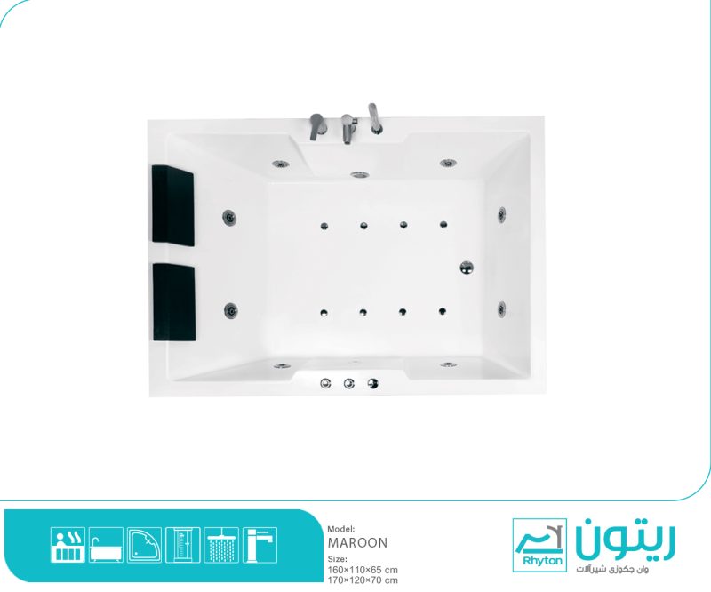 وان و جکوزی ریتون مدل مارون ۲ نفره - Image 3