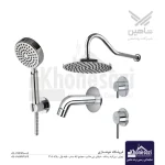 شیر دوش توکار شاهین مدل لاوین