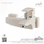 شیر حمام شودر مدل باواریا - Image 3