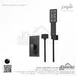 شیر دوش توکار تیپ دو شودر مدل رومرپلاس BRASS - Image 8
