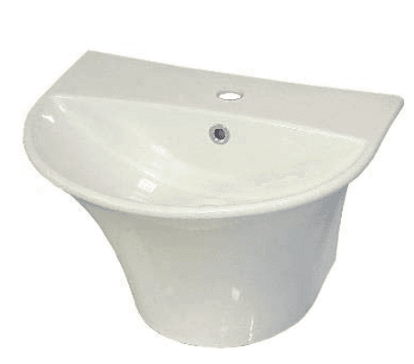 روشویی نیم پایه گاتریا مدل DKM50